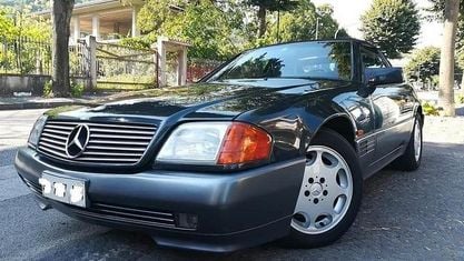 Usata Mercedes SL300 231 CV (169 kW) 1992 Grigio Cabrio