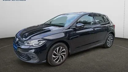 Usata VW Polo Life 95 CV (69 kW) 2023 Nero Utilitaria