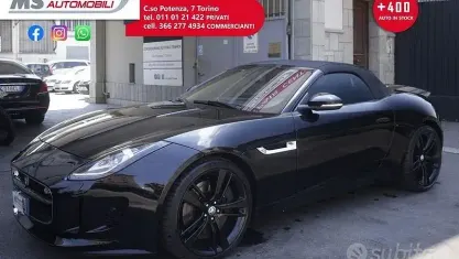 Usata Jaguar F-Type 381 CV (280 kW) 2014 Nero Cabrio