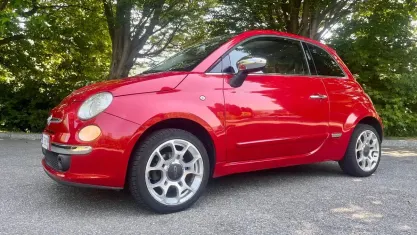 Usata Fiat 500 Sport 100 CV (73 kW) 2010 Rosso Berlina