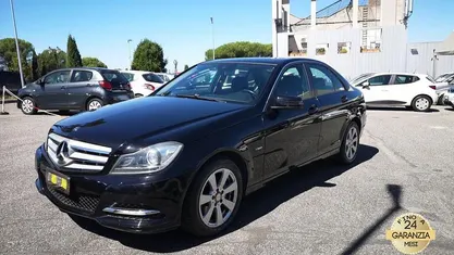 Nero Usata 2012 Mercedes C200 Avantgarde Tre volumi | 10.900 € (Buon prezzo)