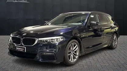 Usata BMW 520 M Sport 190 CV (139 kW) 2019 Blu scuro metallizzato Station wagon