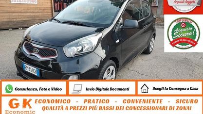 Usata Kia Picanto Urban 85 CV (62 kW) 2012 Nero Utilitaria