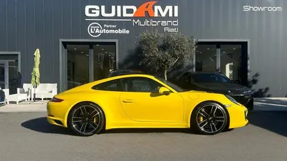 Usata Porsche 911 Carrera 4S 420 CV (308 kW) 2017 Giallo Coupé