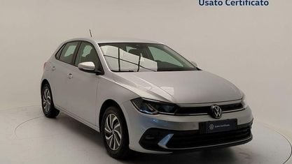 Brugt VW Polo Life 95 HK (69 kW) 2023 Sølv Hatchback