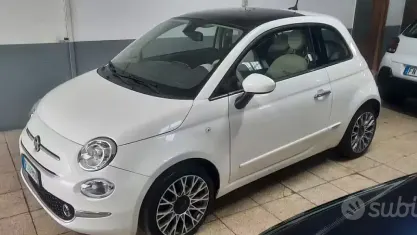 Usata Fiat 500 85 CV (62 kW) 2016 Bianco Berlina