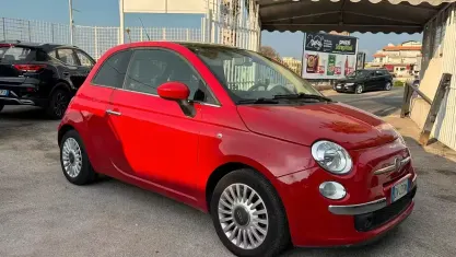 Usata Fiat 500 69 CV (50 kW) 2009 Rosso Cabrio