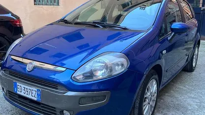 Usata Fiat Punto Evo S 75 CV (55 kW) 2011 Blu Utilitaria