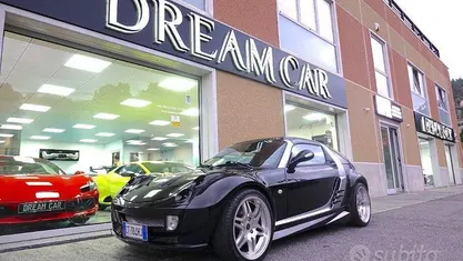 Usata Smart Roadster Brabus 82 CV (60 kW) 2005 Nero pastello Cabrio