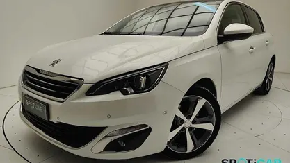 Usata Peugeot 308 Allure 120 CV (88 kW) 2017 Bianco Berlina