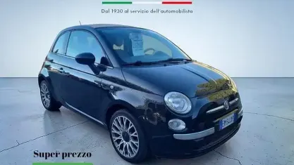 Usata Fiat 500C Rock 85 CV (62 kW) 2012 Nero Cabrio