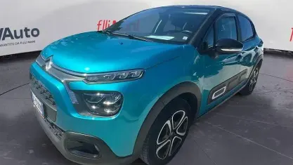 Usata Citroën C3 Shine 83 CV (61 kW) 2021 Blu Utilitaria