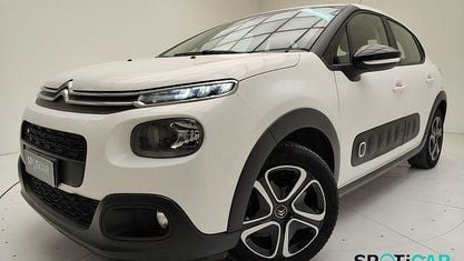 Usata Citroën C3 PureTech 82 CV (60 kW) 2017 Bianco Berlina