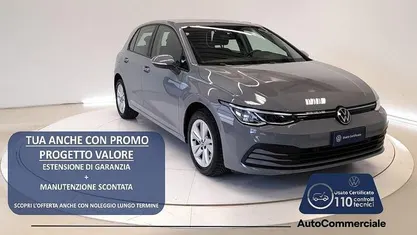 Usata VW Golf VIII Life 110 CV (80 kW) 2023 Grigio Berlina