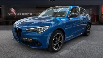 Usata Alfa Romeo Stelvio Veloce 209 CV (153 kW) 2022 Blu SUV