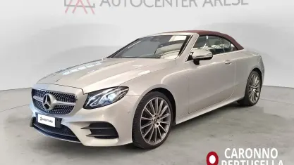Usata Mercedes E220 Premium 194 CV (142 kW) 2019 Argento Cabrio