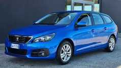 Azzurro Usata 2021 Peugeot 308 Business-Line Station wagon | 13.300 € (Buon prezzo)