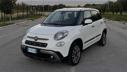 Bianco Usata 2018 Fiat 500L Cross Monovolume | 7490 € (Buon prezzo)