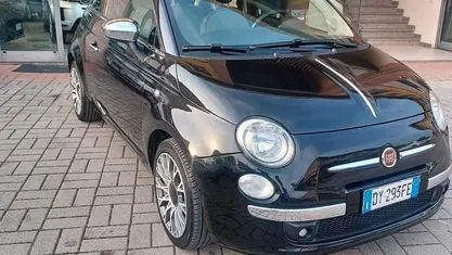 Usata Fiat 500 Sport 75 CV (55 kW) 2009 Nero Cabrio