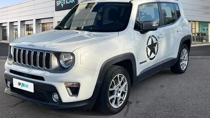 Bianco Usata 2018 Jeep Renegade Limited SUV | 19.800 €