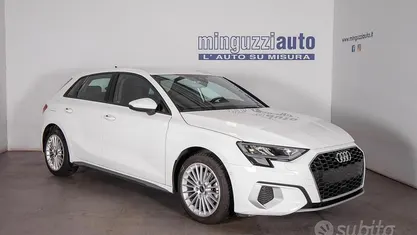 Usata Audi A3 Sport 150 CV (110 kW) 2022 Bianco Berlina