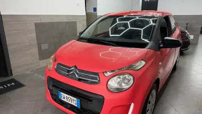 Usata Citroën C1 Shine 69 CV (50 kW) 2014 Rosso Utilitaria