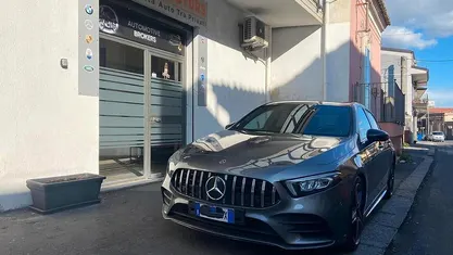 Usata Mercedes A200 Premium 150 CV (110 kW) 2021 Grigio Berlina