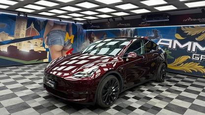 Occasion Tesla Model Y Performance 392 kW (534 PK) 2024 Rood SUV