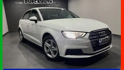 Usata Audi A3 Sport 116 CV (85 kW) 2019 Bianco Berlina