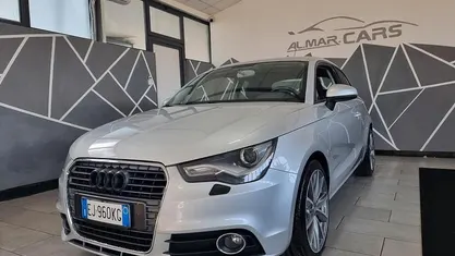 Usata Audi A1 Ambition 86 CV (63 kW) 2011 Argento Utilitaria