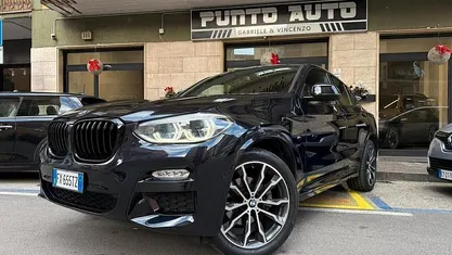 Usata BMW X4 M Sport 190 CV (139 kW) 2019 Blu SUV