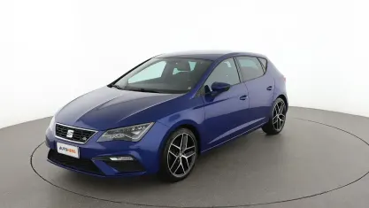 Usata Seat Leon FR 150 CV (110 kW) 2018 Blu