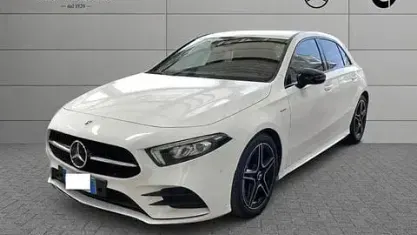 Usata Mercedes A180 Premium 116 CV (85 kW) 2021 Bianco Utilitaria