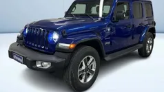 Blu metallizzato Usata 2018 Jeep Wrangler Unlimited Sahara SUV | 44.900 € (Buon prezzo)