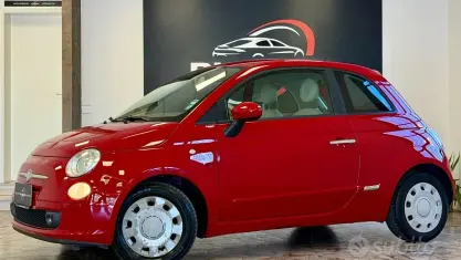 Usata Fiat 500 Pop 69 CV (50 kW) 2009 Rosso Cabrio
