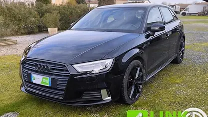 Usata Audi A3 Sport 150 CV (110 kW) 2017 Nero Berlina