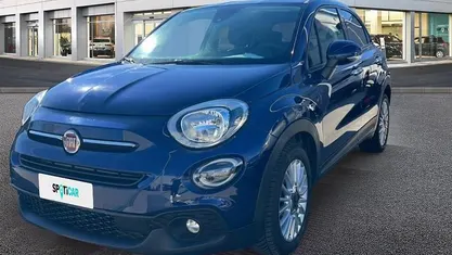Usata Fiat 500X Connect 120 CV (88 kW) 2021 Blu SUV