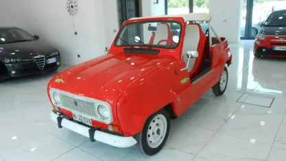 Usata Renault R4 33 CV (24 kW) 1987 Rosso Cabrio