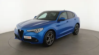 Usata Alfa Romeo Stelvio Veloce 209 CV (153 kW) 2021 Blu SUV
