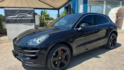 Usata Porsche Macan Turbo 400 CV (294 kW) 2017 Nero SUV