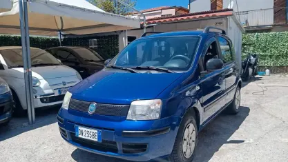Usata Fiat Panda Emotion 69 CV (50 kW) 2008 Blu Utilitaria
