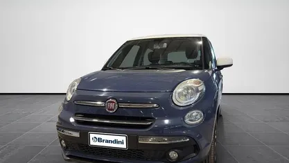 Usata Fiat 500L Pop Star 95 CV (69 kW) 2017 Blu / tetto bianco Monovolume