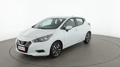 Usata Nissan Micra Acenta 90 CV (66 kW) 2019 Bianco Utilitaria