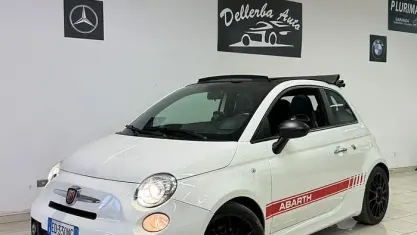 Usata Abarth 500C 140 CV (102 kW) 2010 Bianco Cabrio