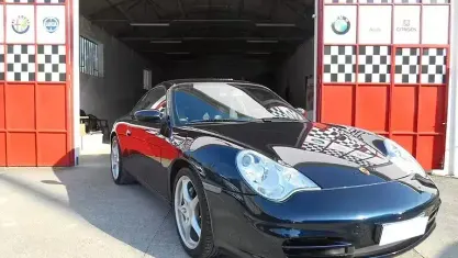 Usata Porsche 911 Carrera 4 320 CV (235 kW) 2003 Blu Coupé