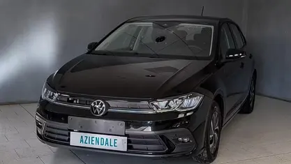 Usata VW Polo Life 95 CV (69 kW) 2025 Nero Utilitaria