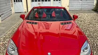 Usata Mercedes SLK250 204 CV (150 kW) 2012 Rosso Cabrio