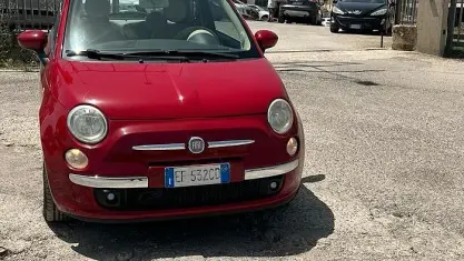 Usata Fiat 500 Lounge 75 CV (55 kW) 2010 Rosso Berlina