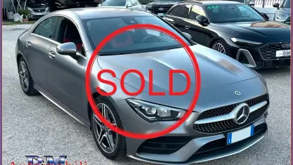 Usata Mercedes CLA200 Premium 150 CV (110 kW) 2020 Grigio Berlina