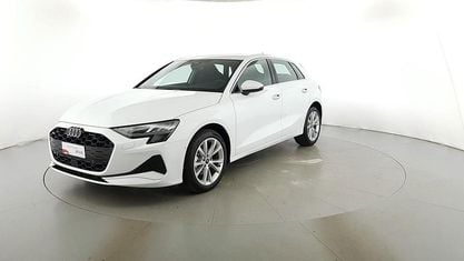 Ny Audi A3 Advanced Plus 150 HK (110 kW) 2025 Hvid Sedan